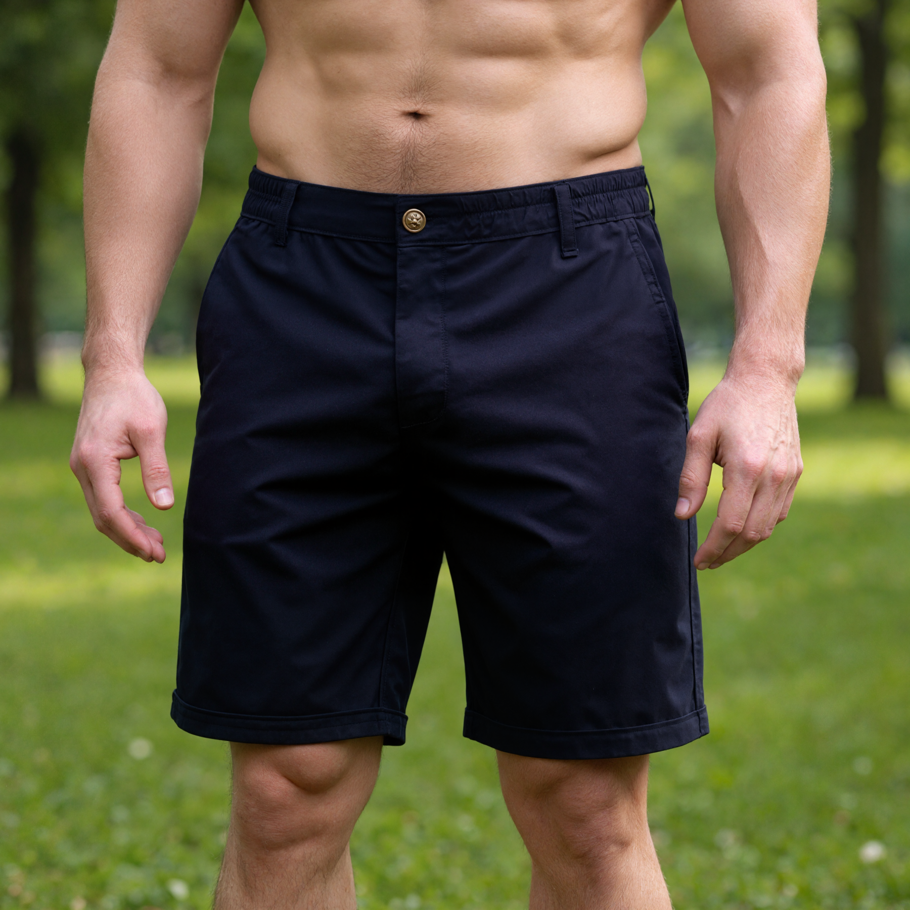 Classic Fit Cotton Summer Shorts