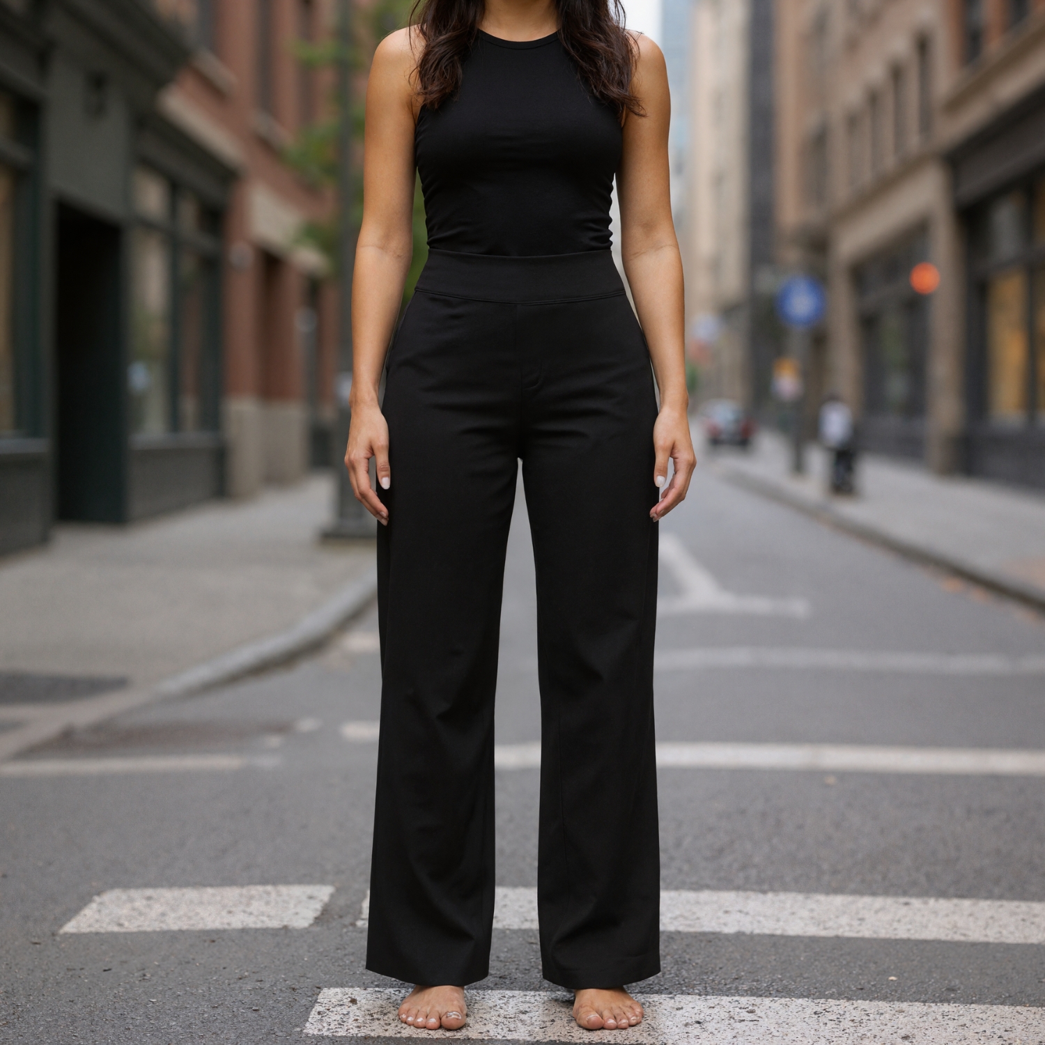 Comfy Fit Yoga Pants Pockets