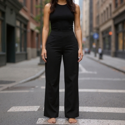 Comfy Fit Yoga Pants Pockets