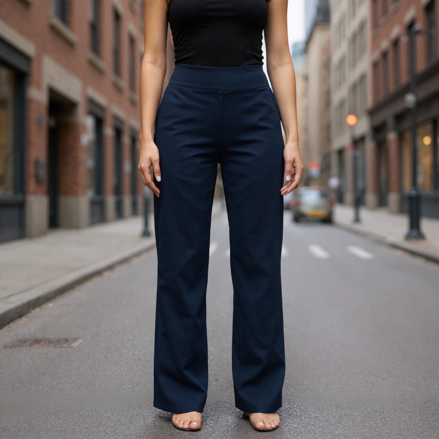 Comfy Fit Yoga Pants Pockets