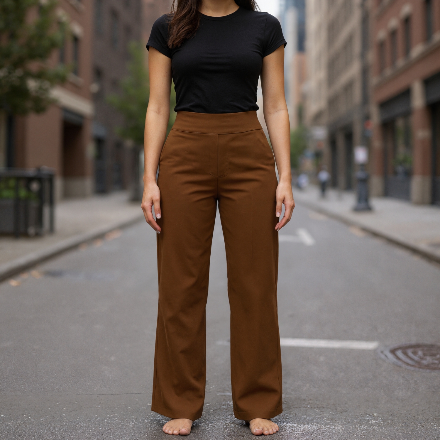 Comfy Fit Yoga Pants Pockets