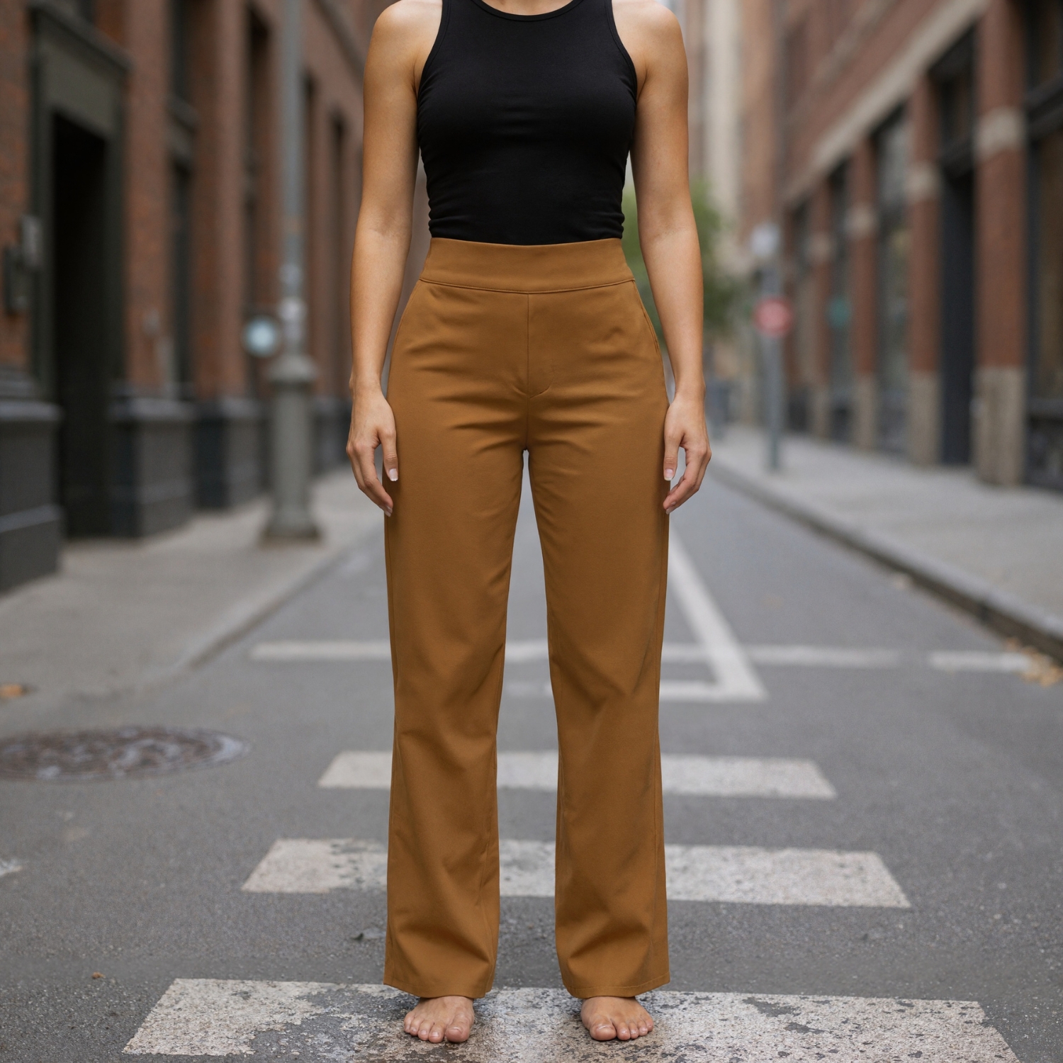 Comfy Fit Yoga Pants Pockets