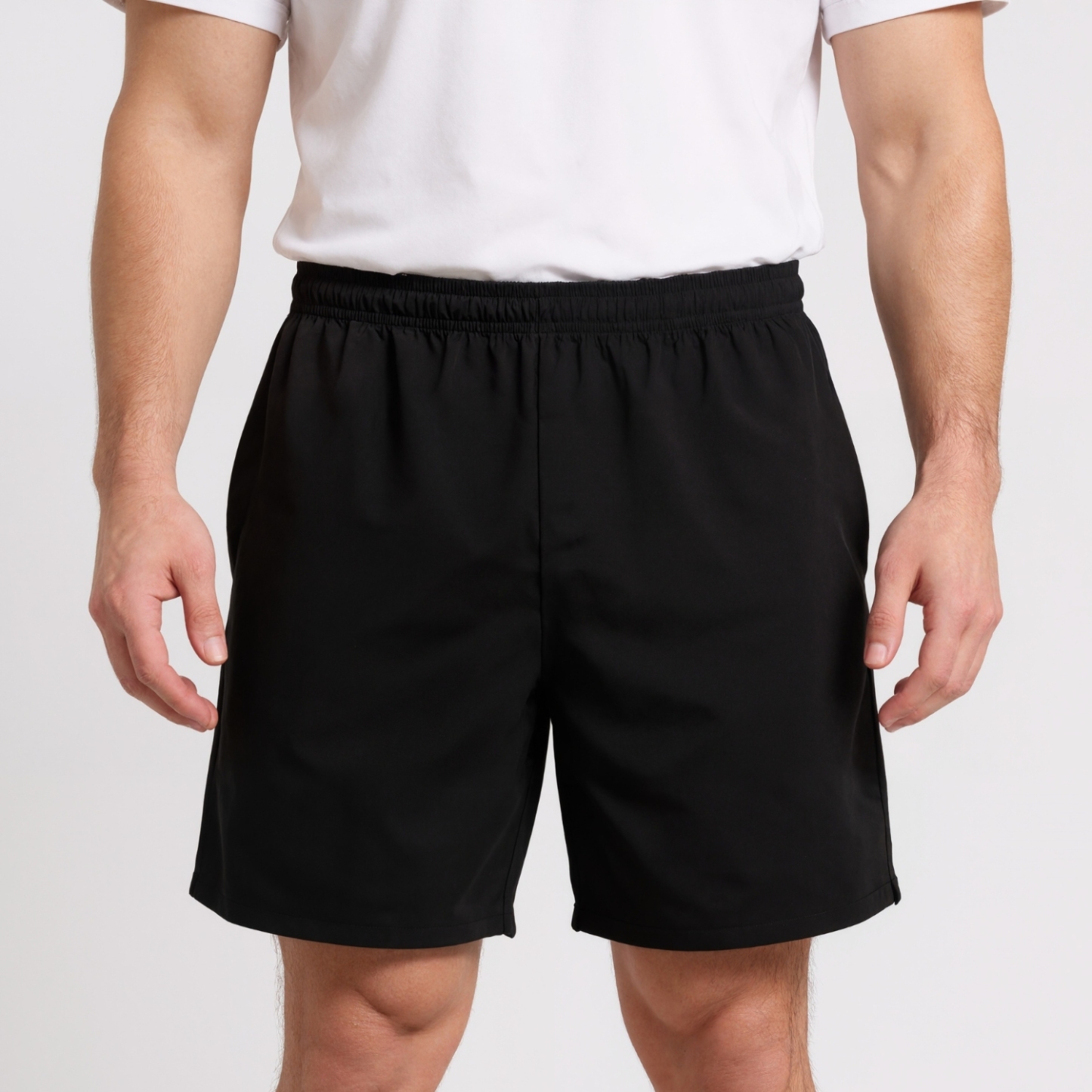 Comfy Shorts with Elastic Waistband – Soft & Versatile Fit
