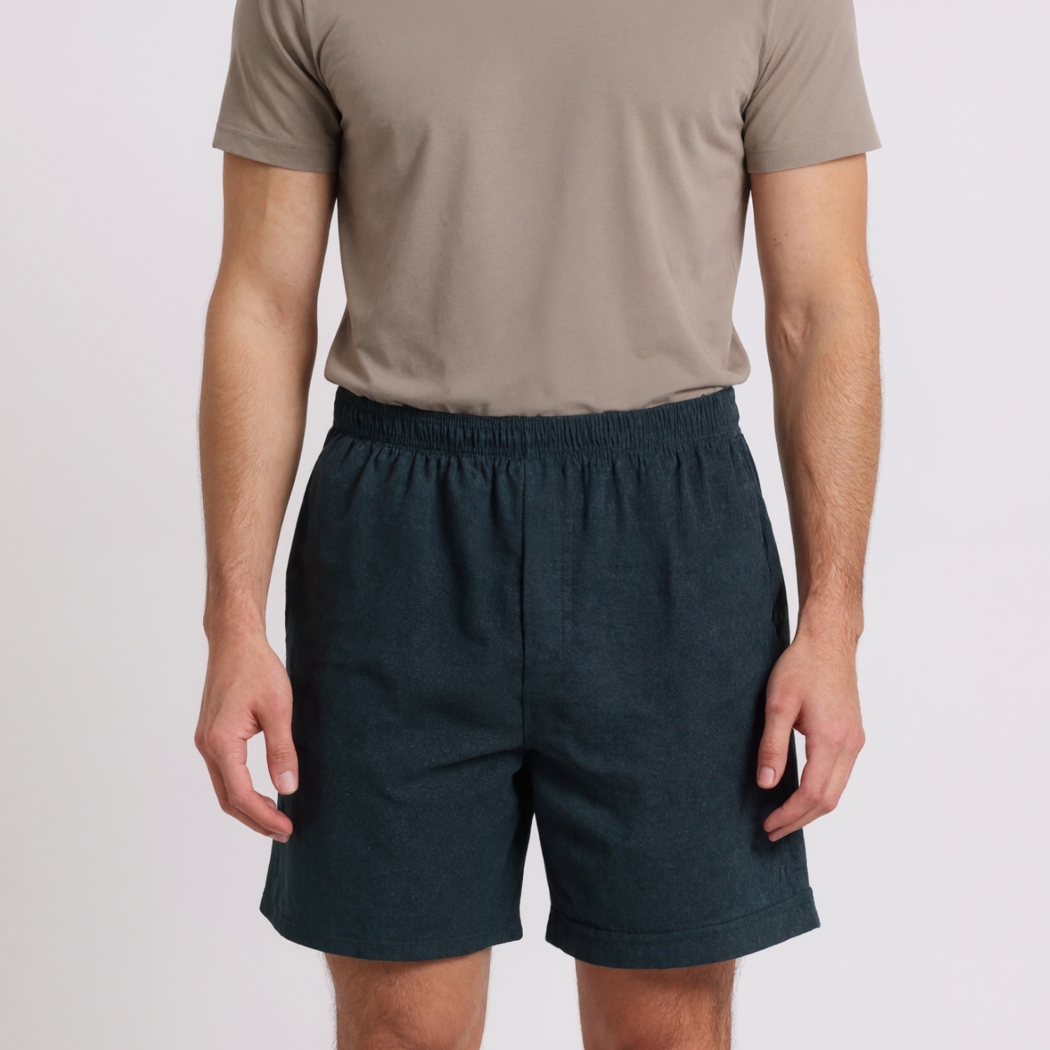 Comfy Shorts Elastic Waistband Fit