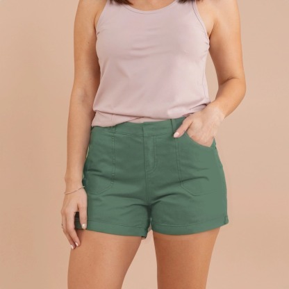 Comfy Stretch Twill Everyday Shorts