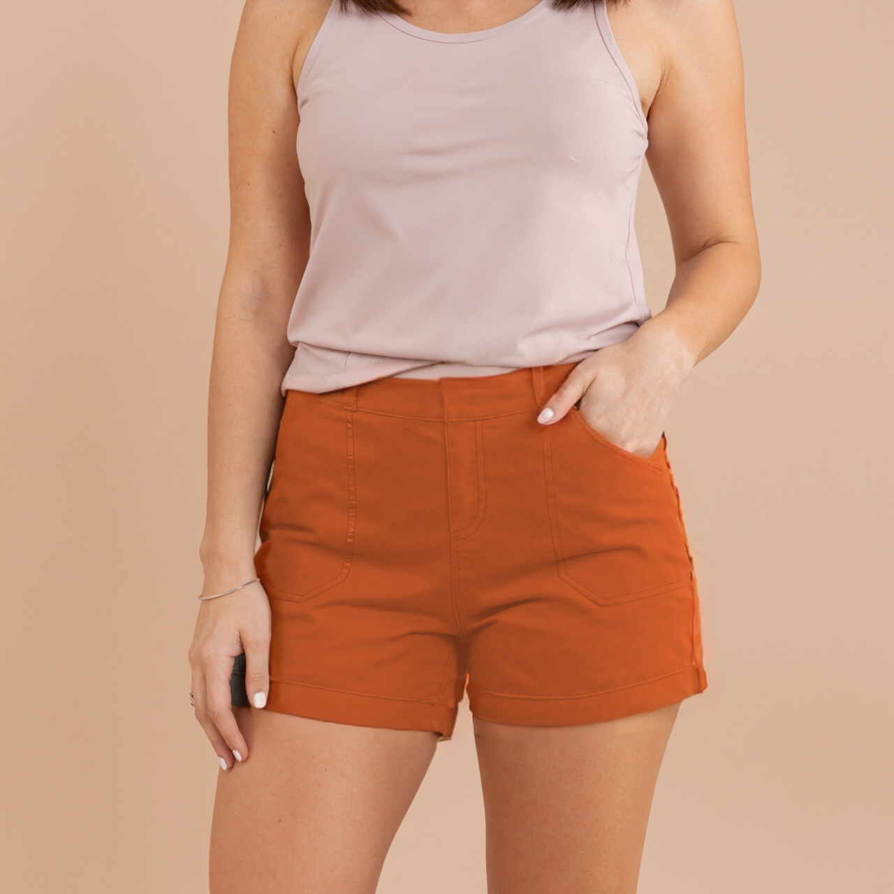 Comfy Stretch Twill Everyday Shorts