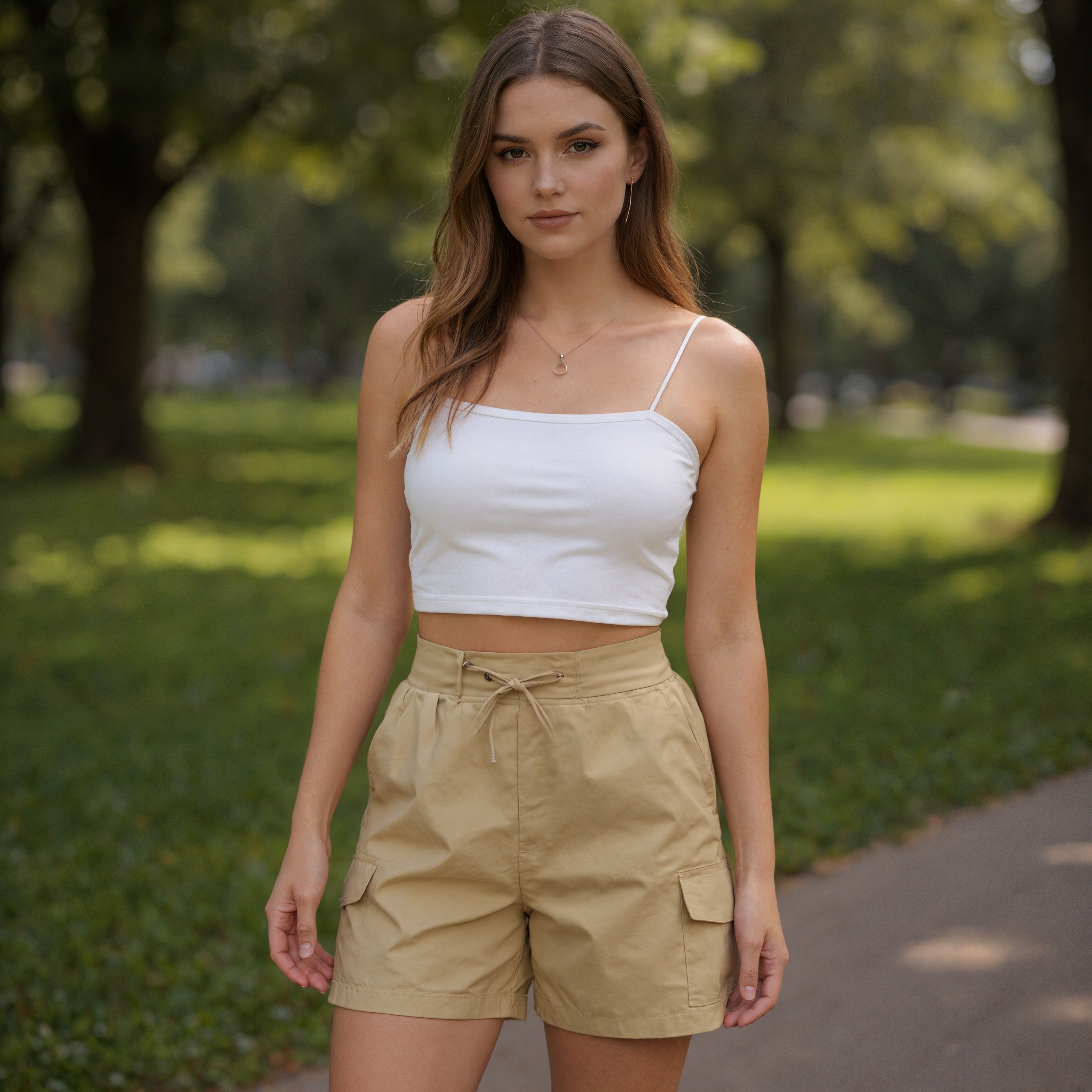 Comfy Summer Utility Cargo Shorts