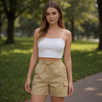 Comfy Summer Utility Cargo Shorts