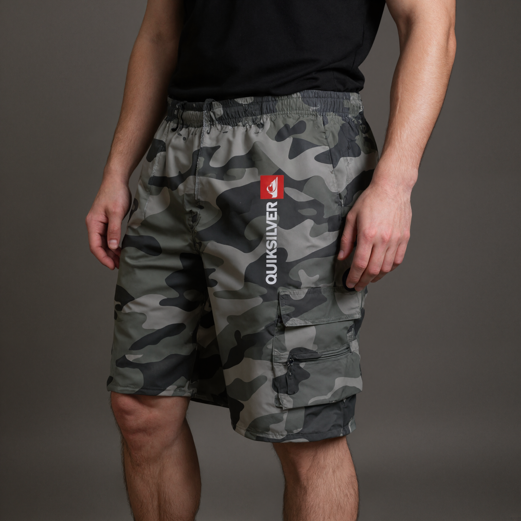 Comfy Utility Stretch Cargo Shorts