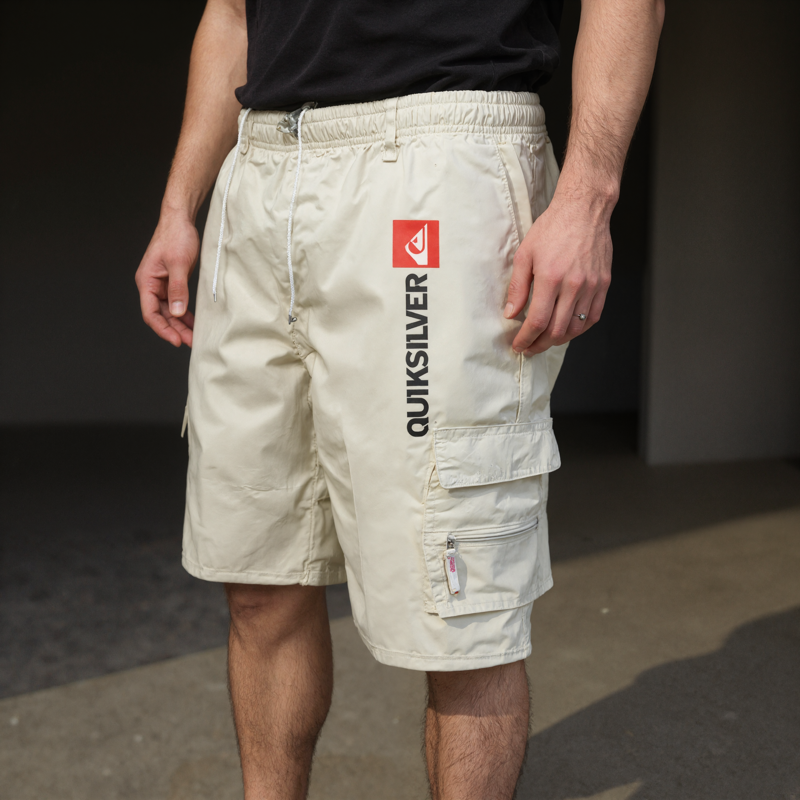 Comfy Utility Stretch Cargo Shorts