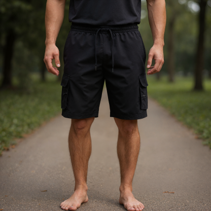 Comfy Utility Stretch Cargo Shorts