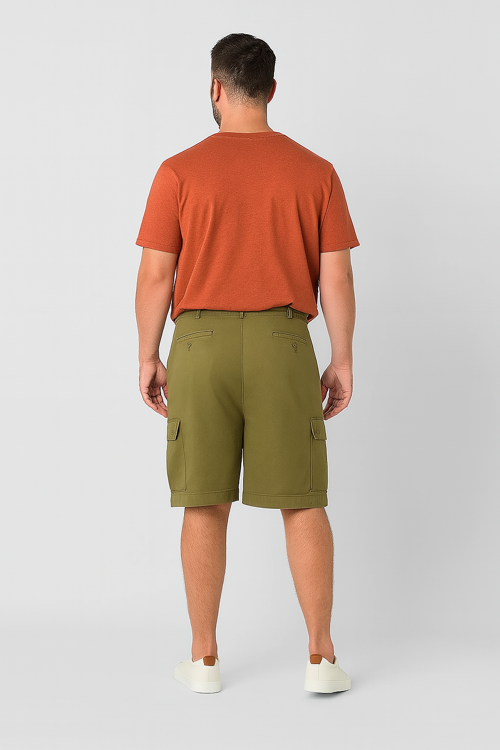 St. John's Bay Big & Tall Men's Stretch Cargo Shorts