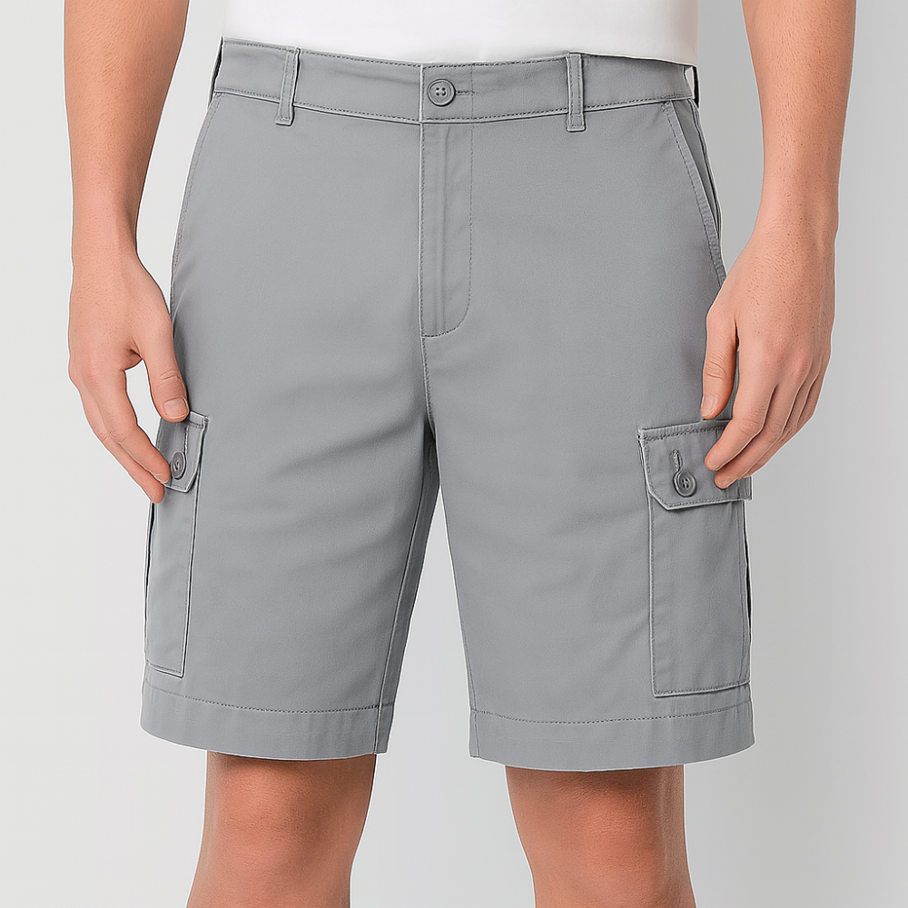 St. John’s Bay Men’s Mid-Rise Stretch Cargo Shorts