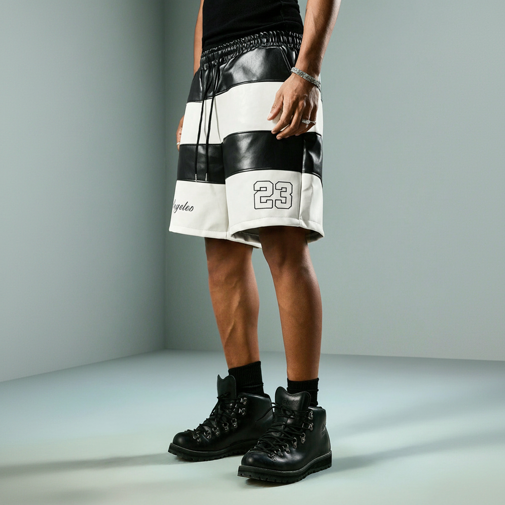 Spring Summer Casual Drawstring Print Shorts