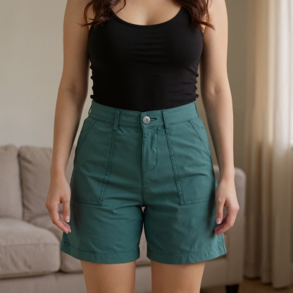 Flex Comfort Utility Bermuda Shorts