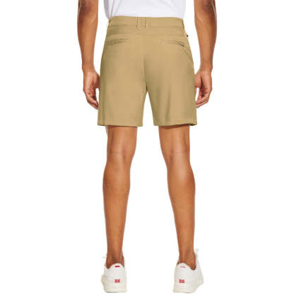 Golf Chino Shorts With Quick Dry Fabric And Multiple Pockets