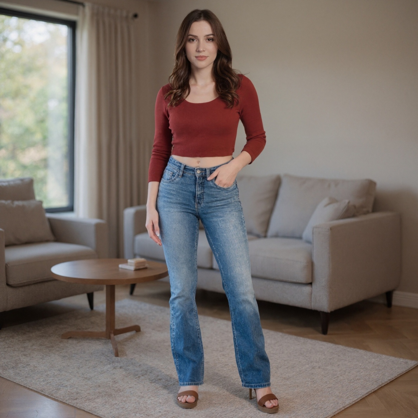 Comfy Stretchable Bootcut Women's Jeans