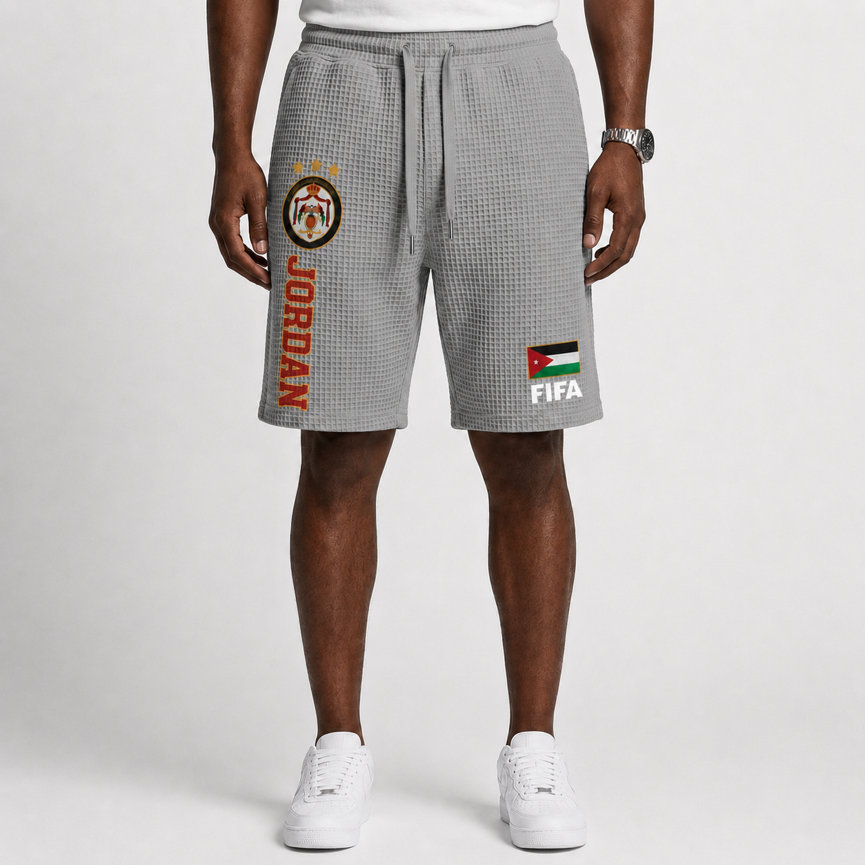 FIFA 2026 Jordan Printed Waffle Football Fan Shorts