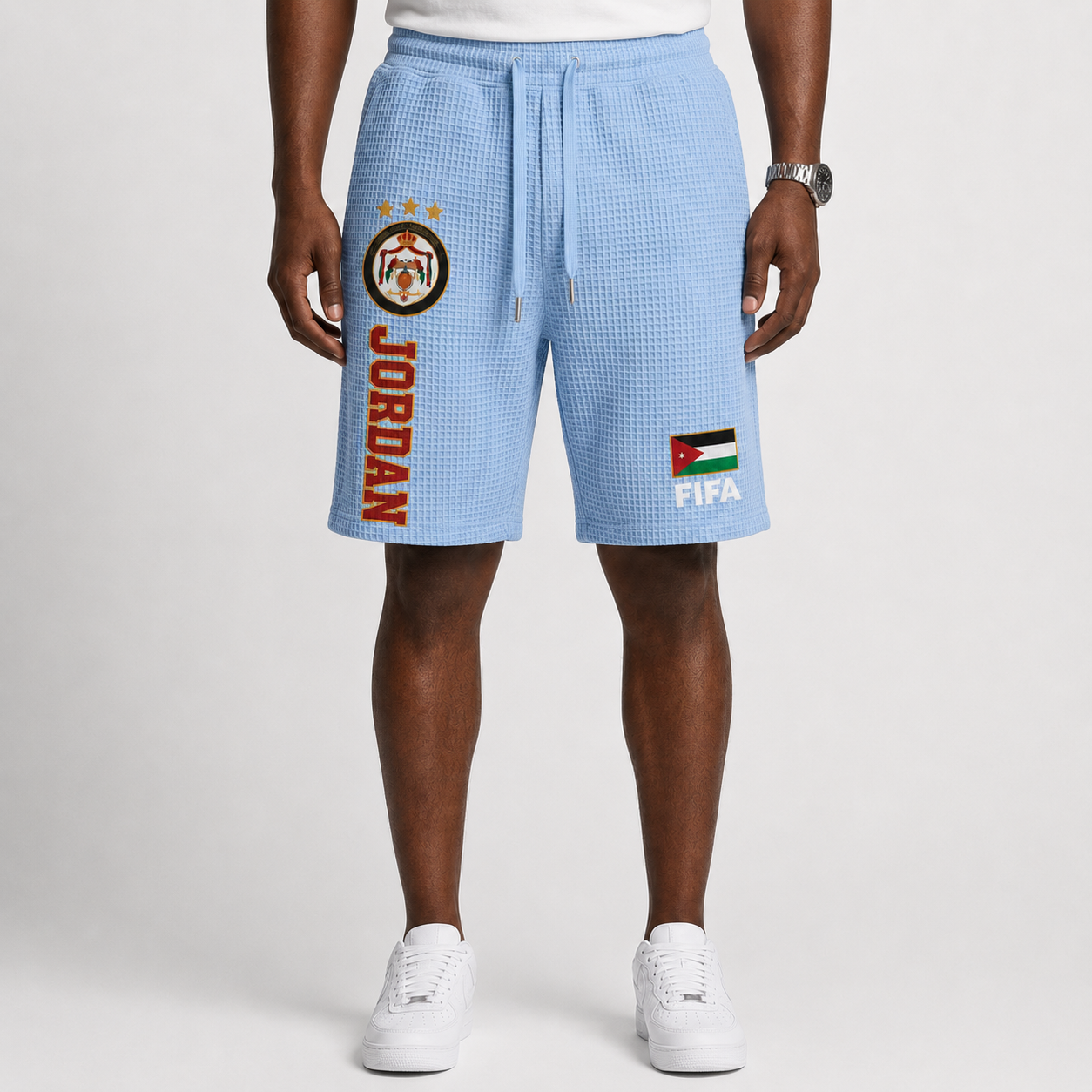 FIFA 2026 Jordan Printed Waffle Football Fan Shorts