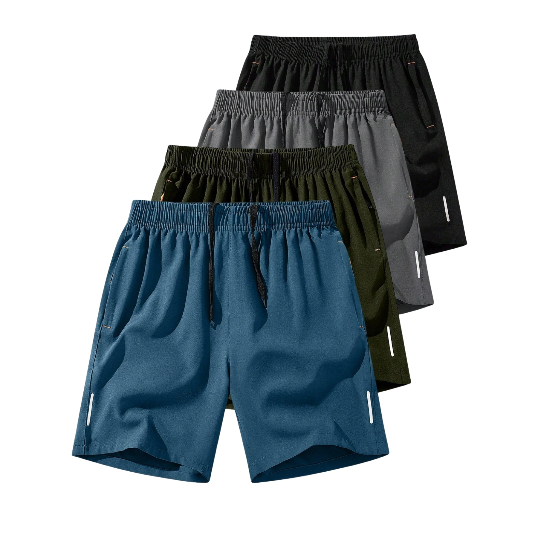 Lightweight Quick Dry Sports Shorts Elastic Workout Running Activewear