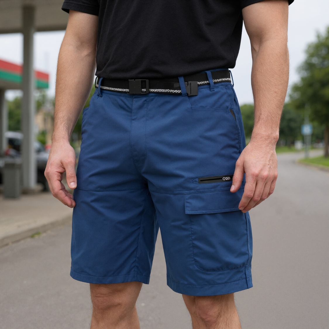 Quick Dry Cargo Pocket Shorts