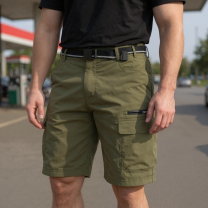 Quick Dry Cargo Pocket Shorts