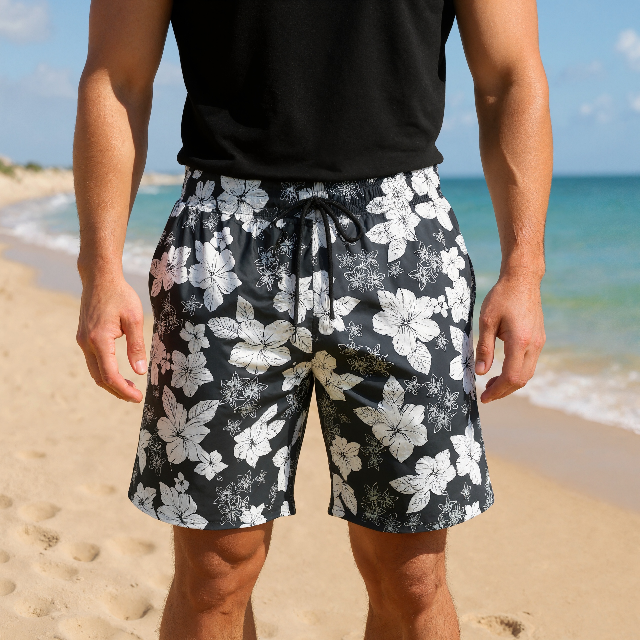 Quick Dry Swim Trunk Comfy Fit