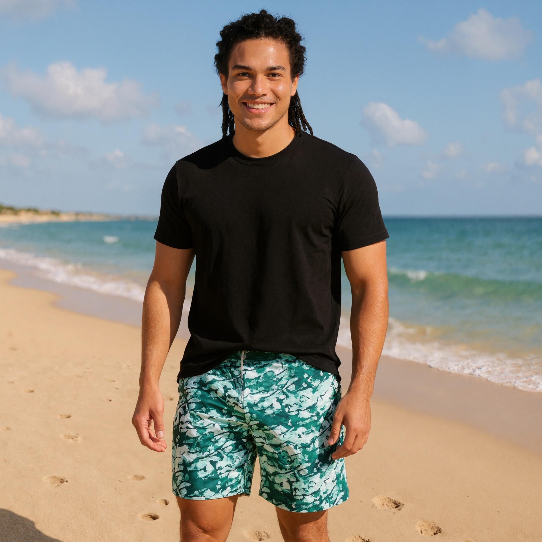 Quick Dry Swim Trunk Comfy Fit