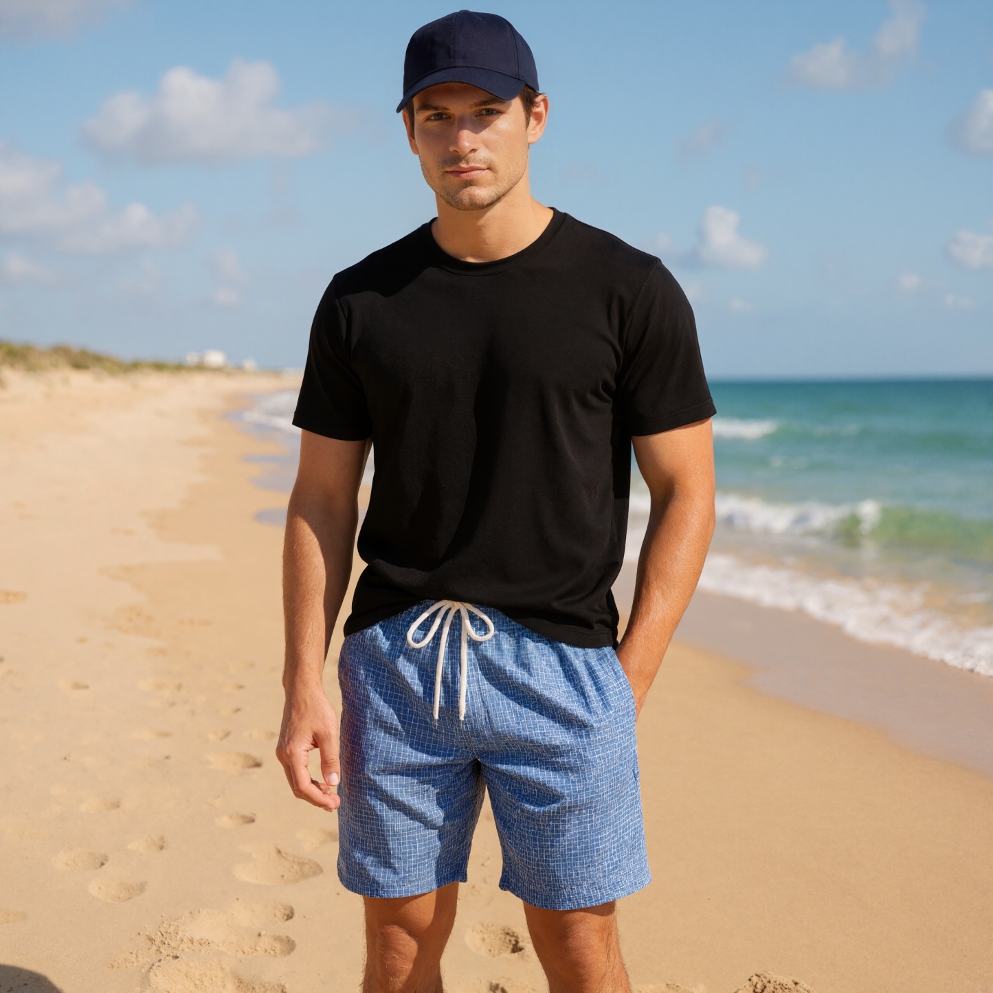 Quick Dry Swim Trunk Comfy Fit