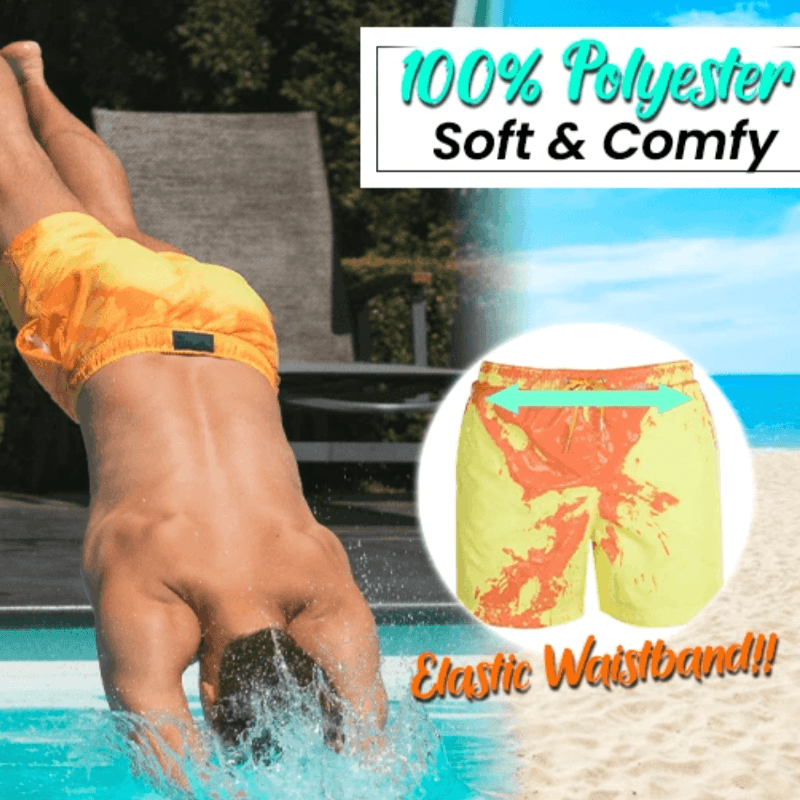 Color Changing Beach Shorts-The Comfy Shorts