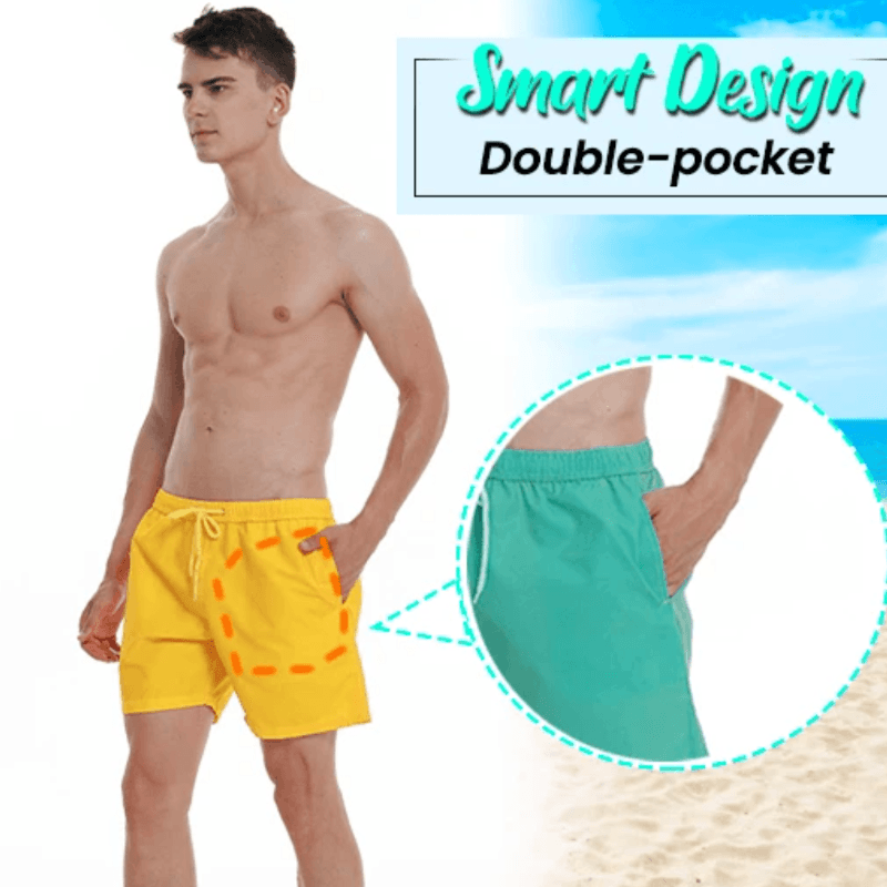 Color Changing Beach Shorts-The Comfy Shorts