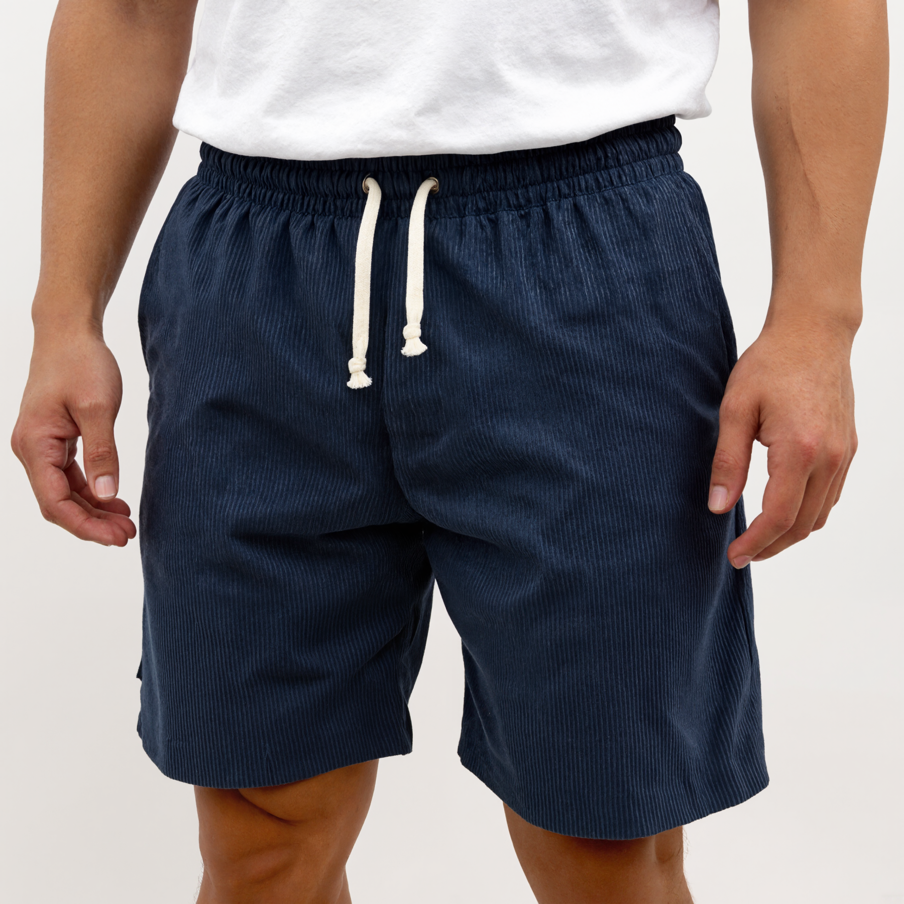 Soft Ribbed Corduroy Lounge Shorts