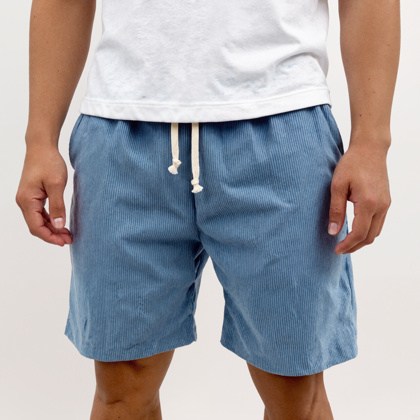 Soft Ribbed Corduroy Lounge Shorts