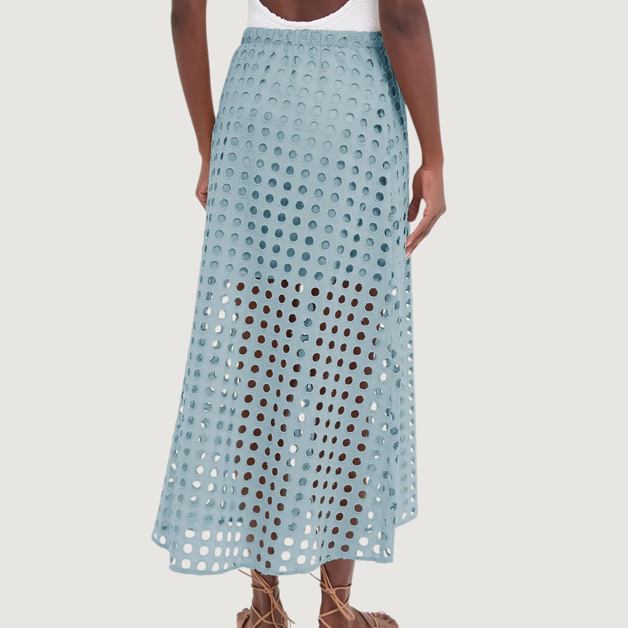 Summer Beach Maxi Skirt With Underneath For Women