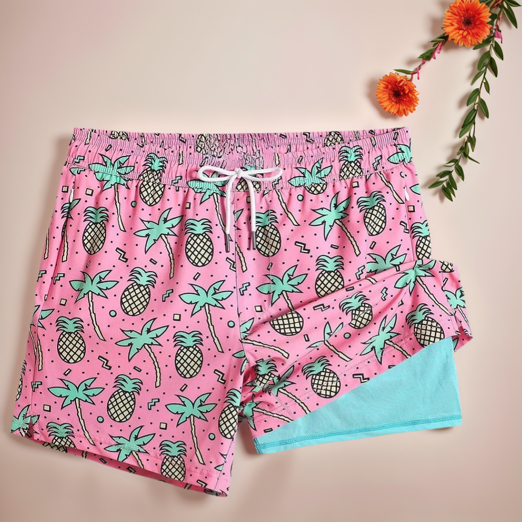 Swim Trunks With Comfy Liner