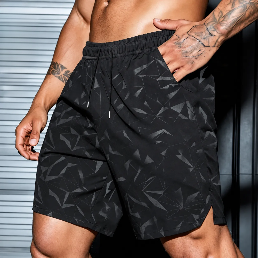 Casual Outdoor Matching Sports Fit Shorts For Men