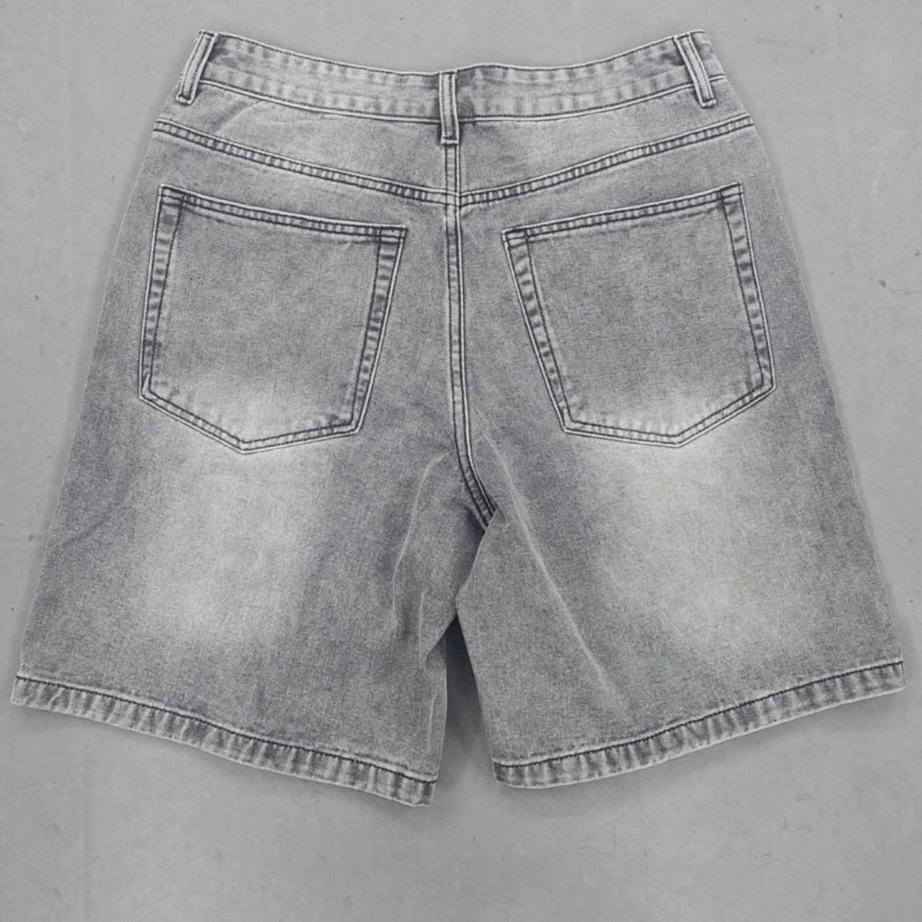 Casual Streetwear Ripped Denim Shorts