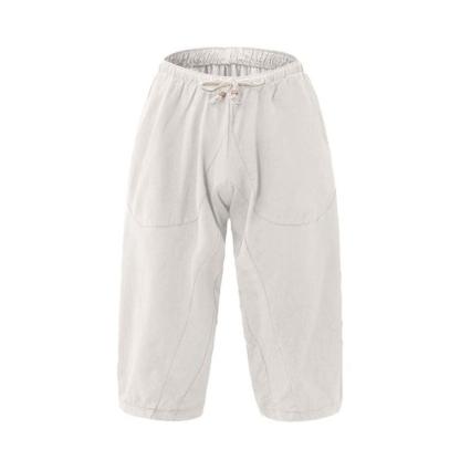Men's Breathable Cotton Linen Drawstring Casual Shorts-The Comfy Shorts