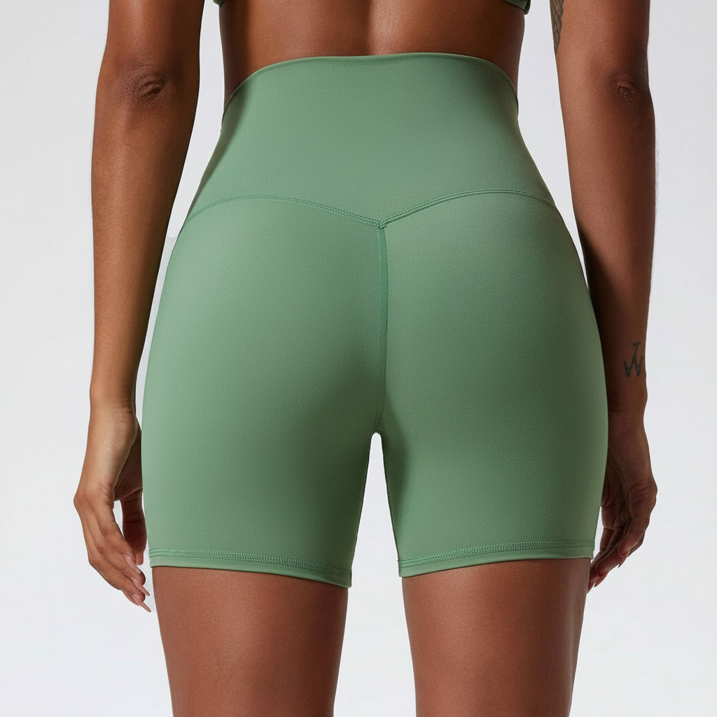 Women’s High-Stretch Breathable Yoga Cycling Shorts