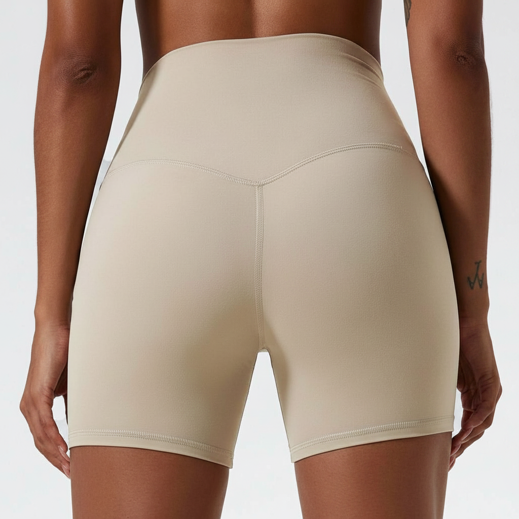 Women’s High-Stretch Breathable Yoga Cycling Shorts