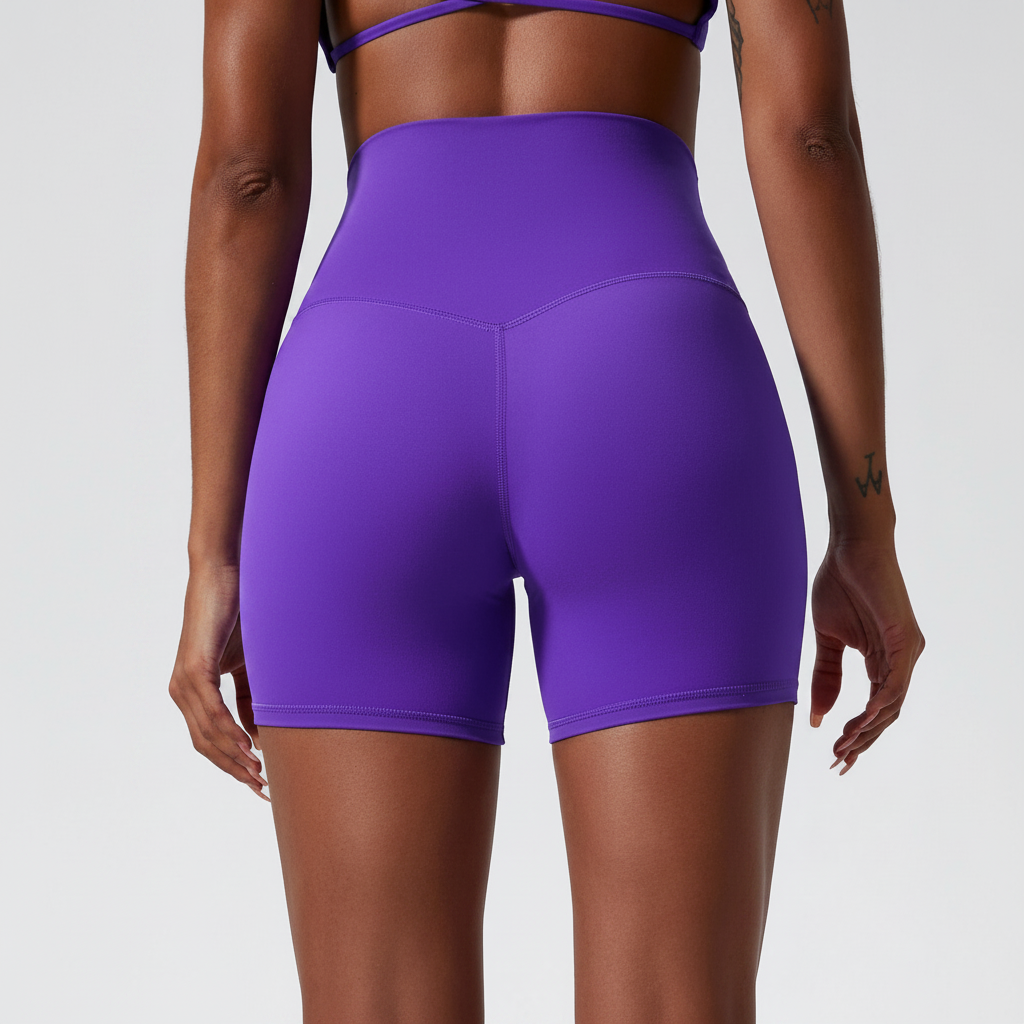 Women’s High-Stretch Breathable Yoga Cycling Shorts