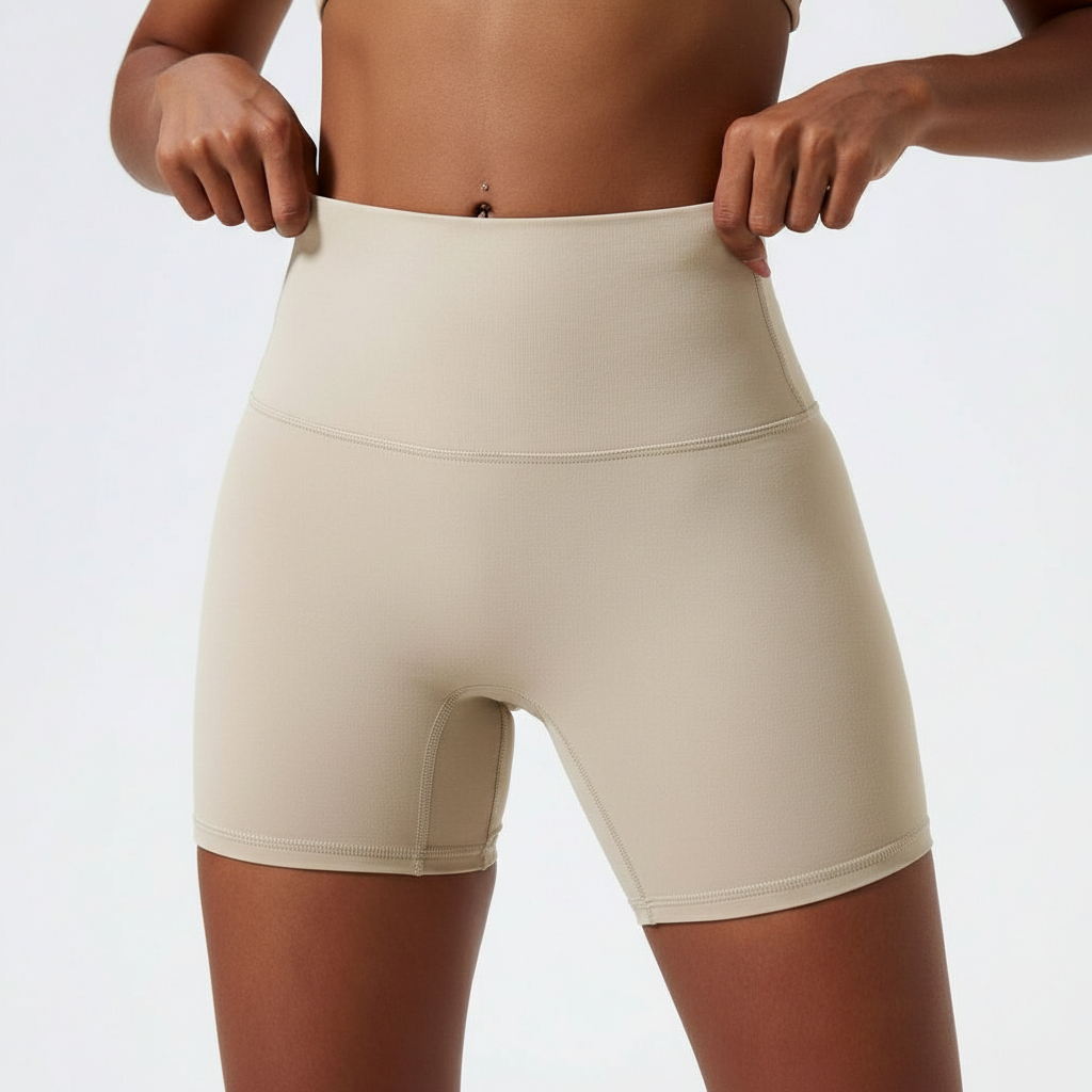 Women’s High-Stretch Breathable Yoga Cycling Shorts