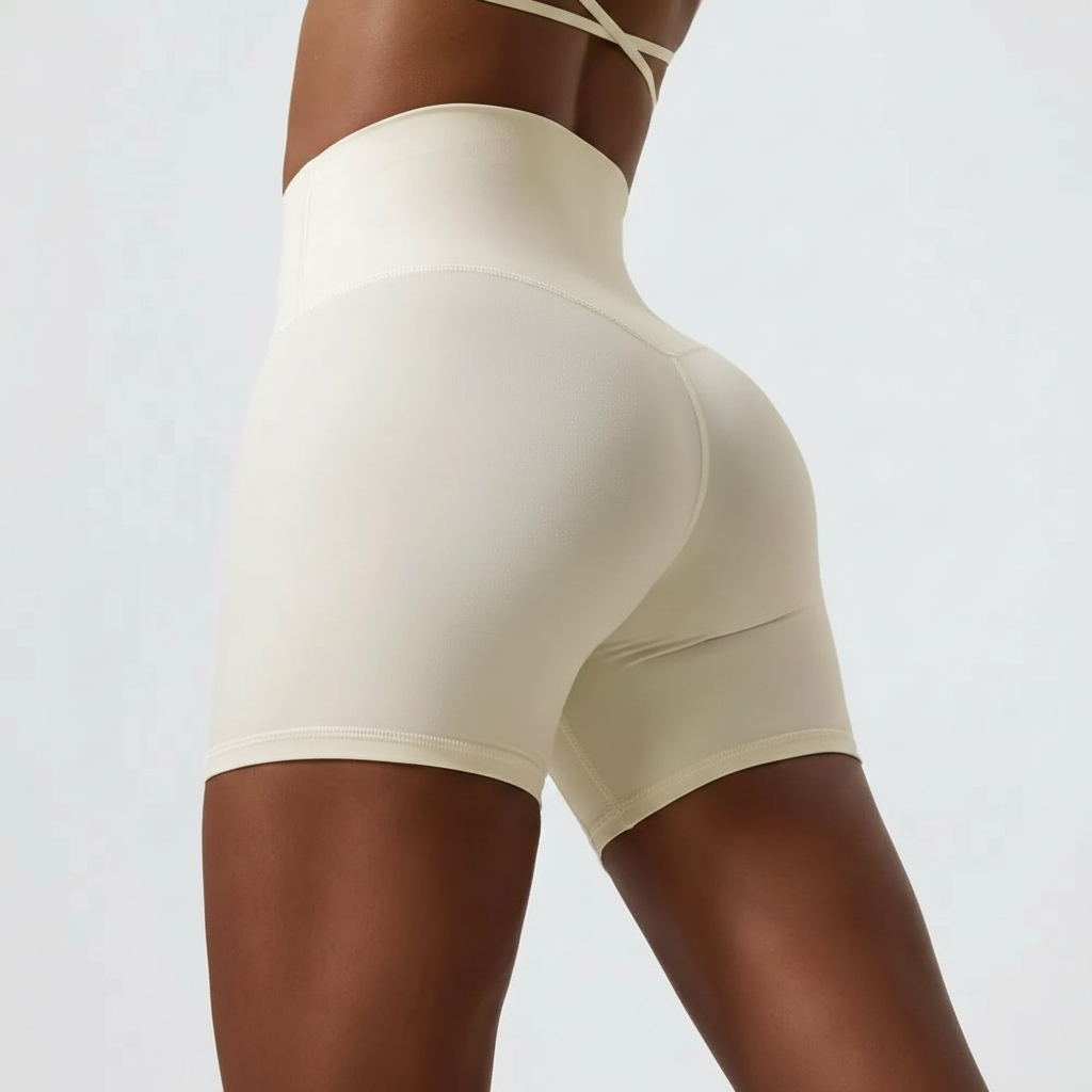 Women’s High-Stretch Breathable Yoga Cycling Shorts
