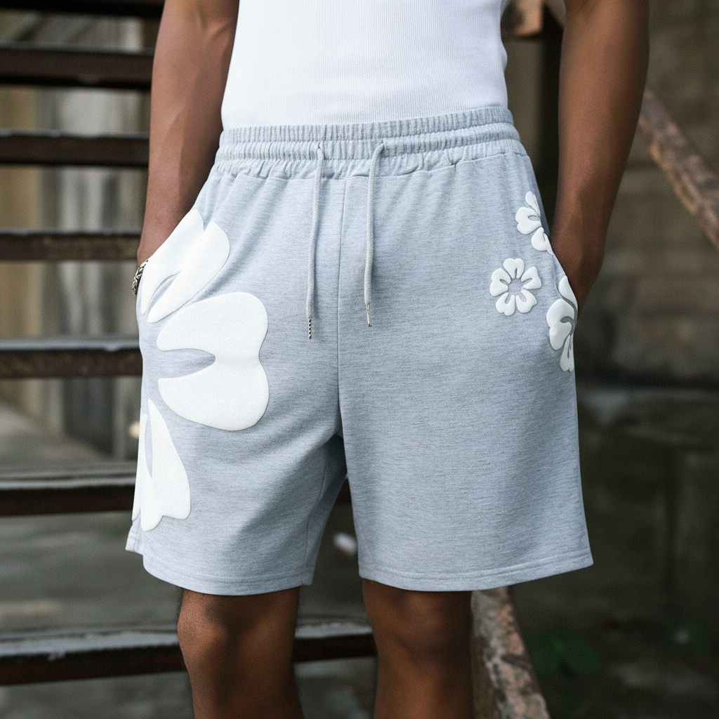 Summer Casual Letter Embroidered Shorts For Men