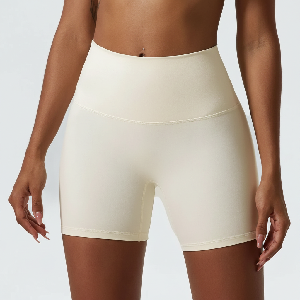 Women’s High-Stretch Breathable Yoga Cycling Shorts
