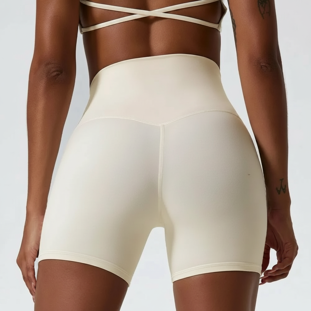 Women’s High-Stretch Breathable Yoga Cycling Shorts