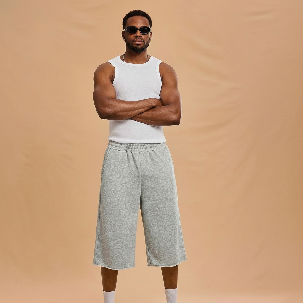Men’s Loose Mid-Length Casual Everyday Shorts