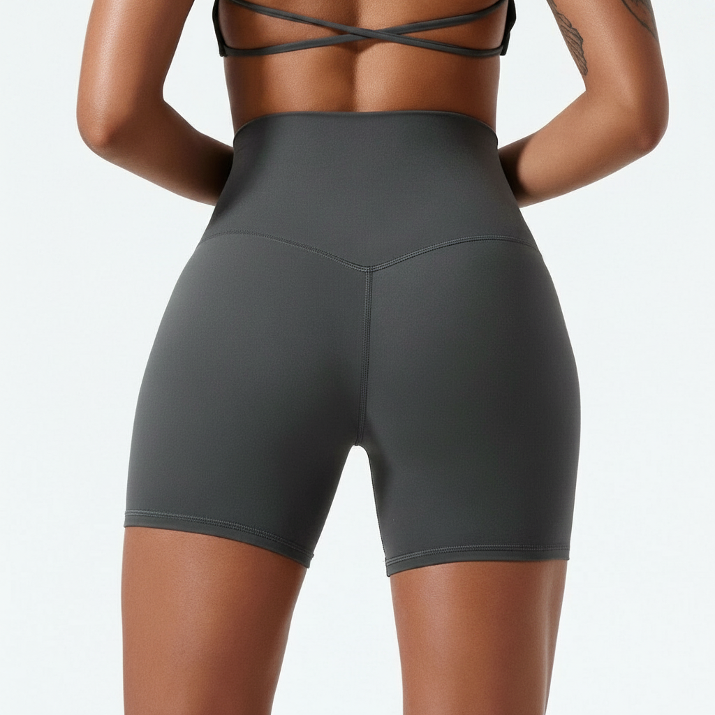Women’s High-Stretch Breathable Yoga Cycling Shorts