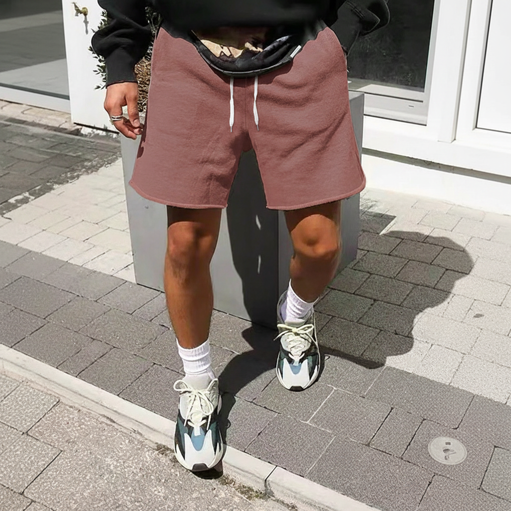 Summer Casual Letter Embroidered Shorts For Men
