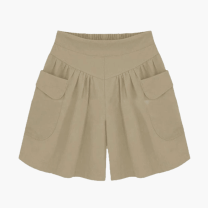 Ruffle Pocket Shorts-The Comfy Shorts